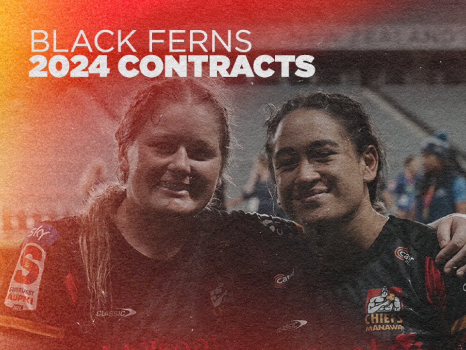 Talent aplenty in 2024 contracted Black Ferns group