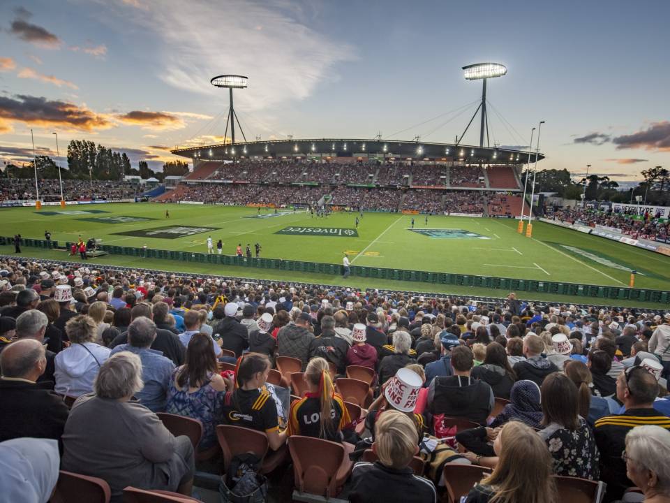 FMG Stadium Waikato kicks off events with Gallagher Chiefs v Blues