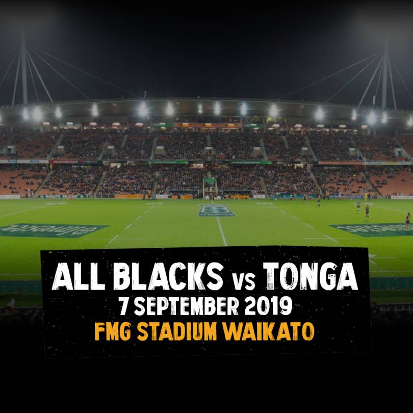 Chiefs Rugby Club to host All Blacks test against Tonga