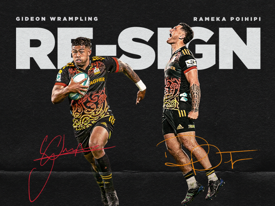 Gallagher Chiefs secure Poihipi, Wrampling for 2024