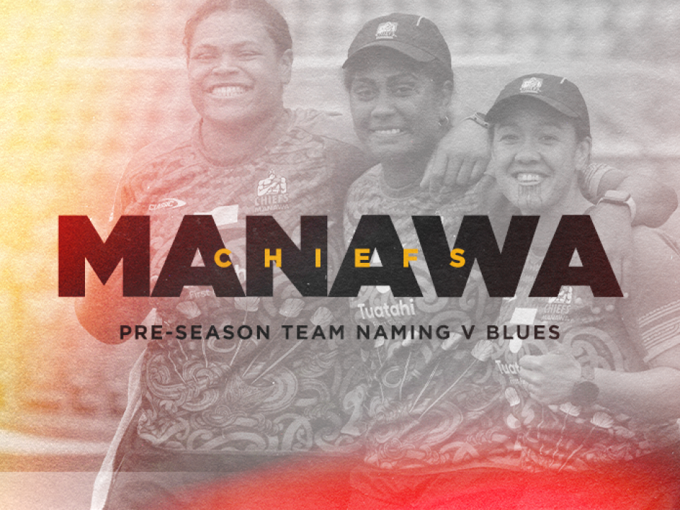 Chiefs Manawa team named for pre-season match