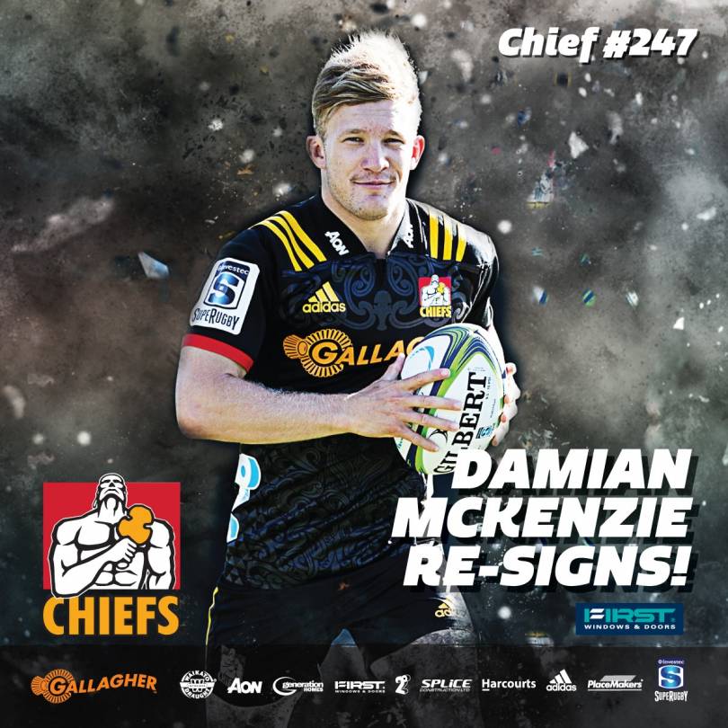 McKenzie commits to Chiefs Country for a further three years