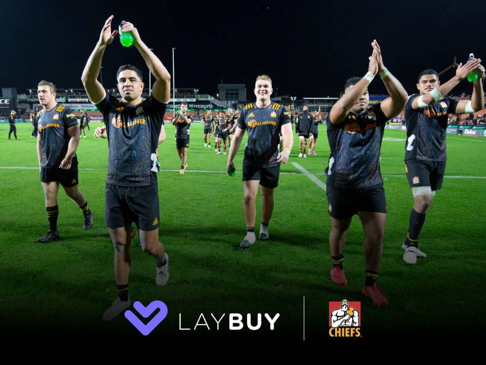 Laybuy partners with the Gallagher Chiefs in new sponsorship deal