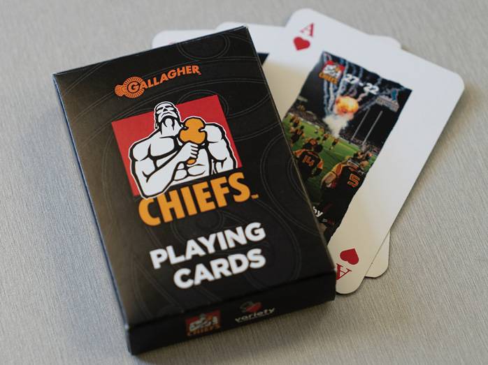 Variety – the Children’s Charity to benefit from limited edition Gallagher Chiefs playing cards