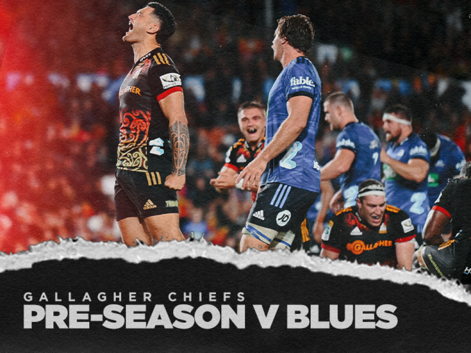 Gallagher Chiefs to face Blues for pre-season