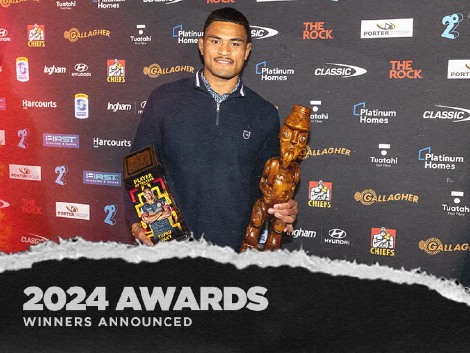 Tupou Vaa’i takes home top honour at Gallagher Chiefs awards